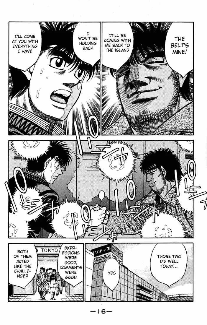 Hajime No Ippo Chapter 425 page 16 - Mangabat