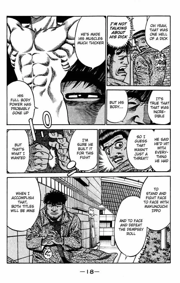 Hajime No Ippo Chapter 425 page 18 - Mangabat