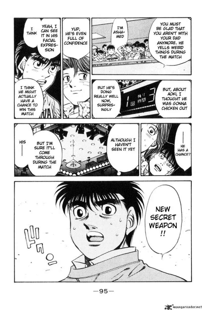 Hajime No Ippo Chapter 447 page 17 - Mangabat