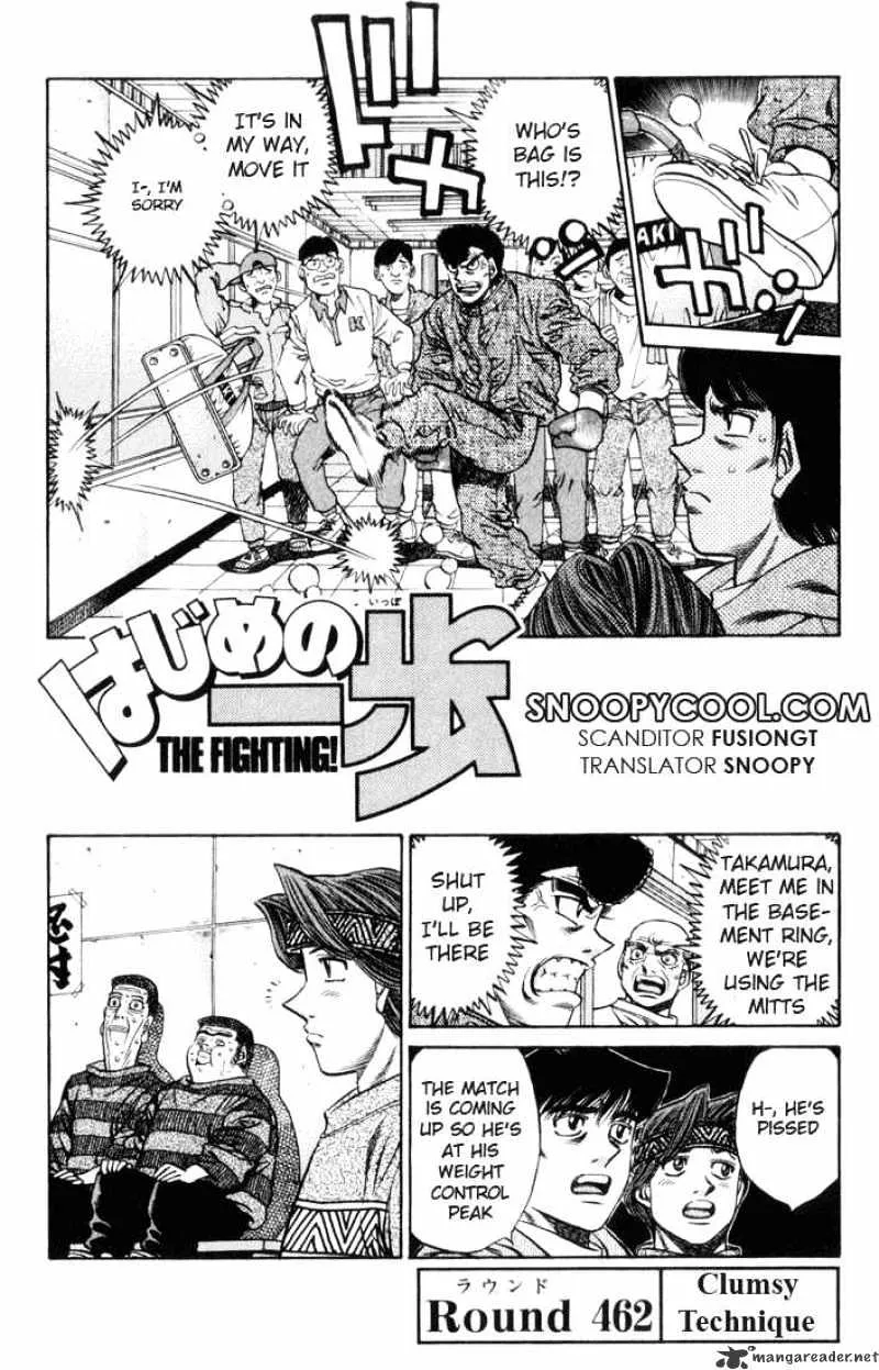 Hajime No Ippo Chapter 462 page 1 - Mangabat