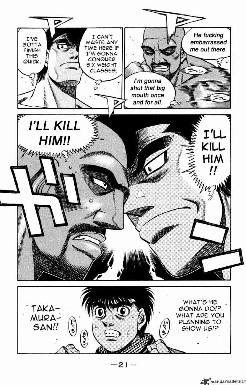 Hajime No Ippo Chapter 463 page 19 - Mangabat