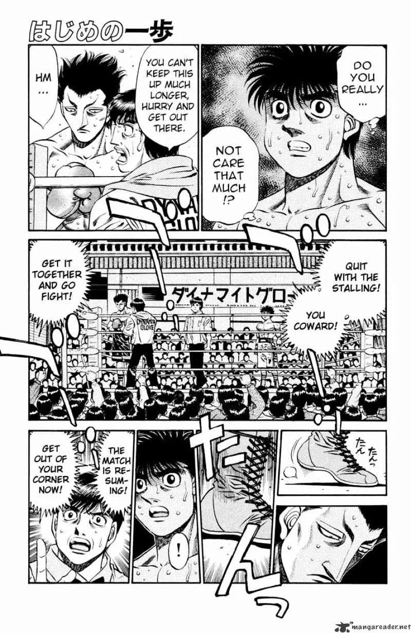 Hajime No Ippo Chapter 485 page 1 - Mangabat