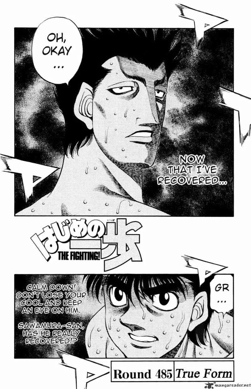 Hajime No Ippo Chapter 485 page 2 - Mangabat