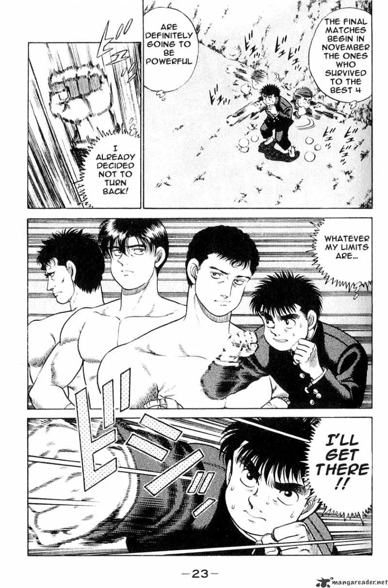 Hajime No Ippo Chapter 52 page 22 - Mangabat