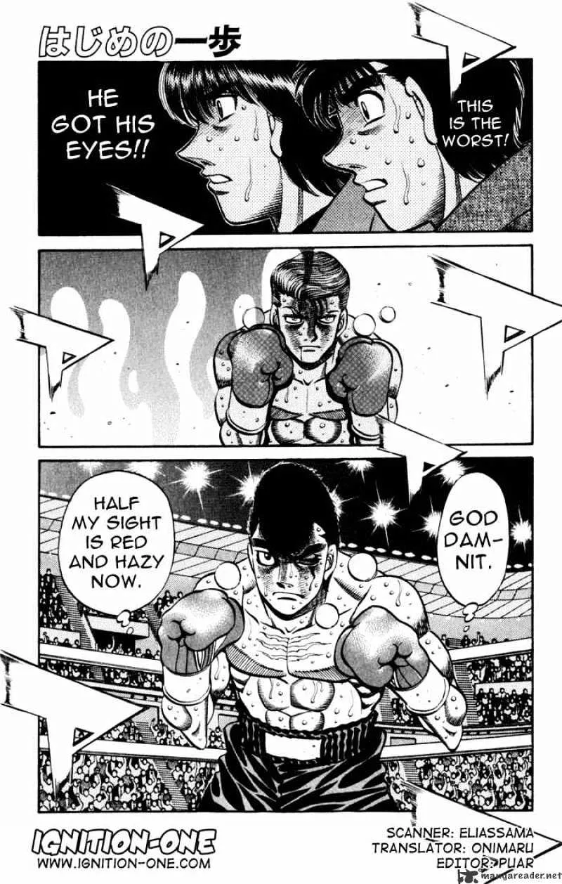 Hajime No Ippo Chapter 548 page 1 - Mangabat