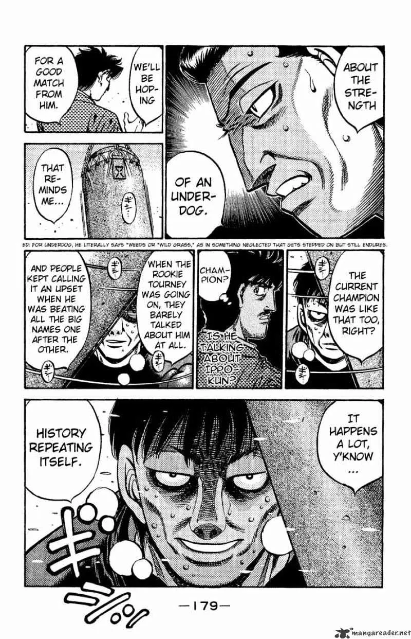 Hajime No Ippo Chapter 561 page 17 - Mangabat