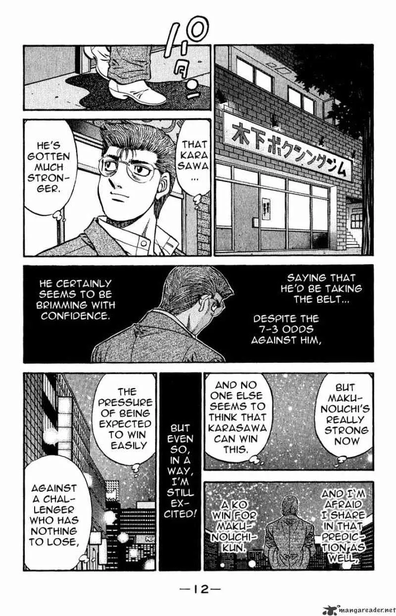 Hajime No Ippo Chapter 573 page 10 - Mangabat