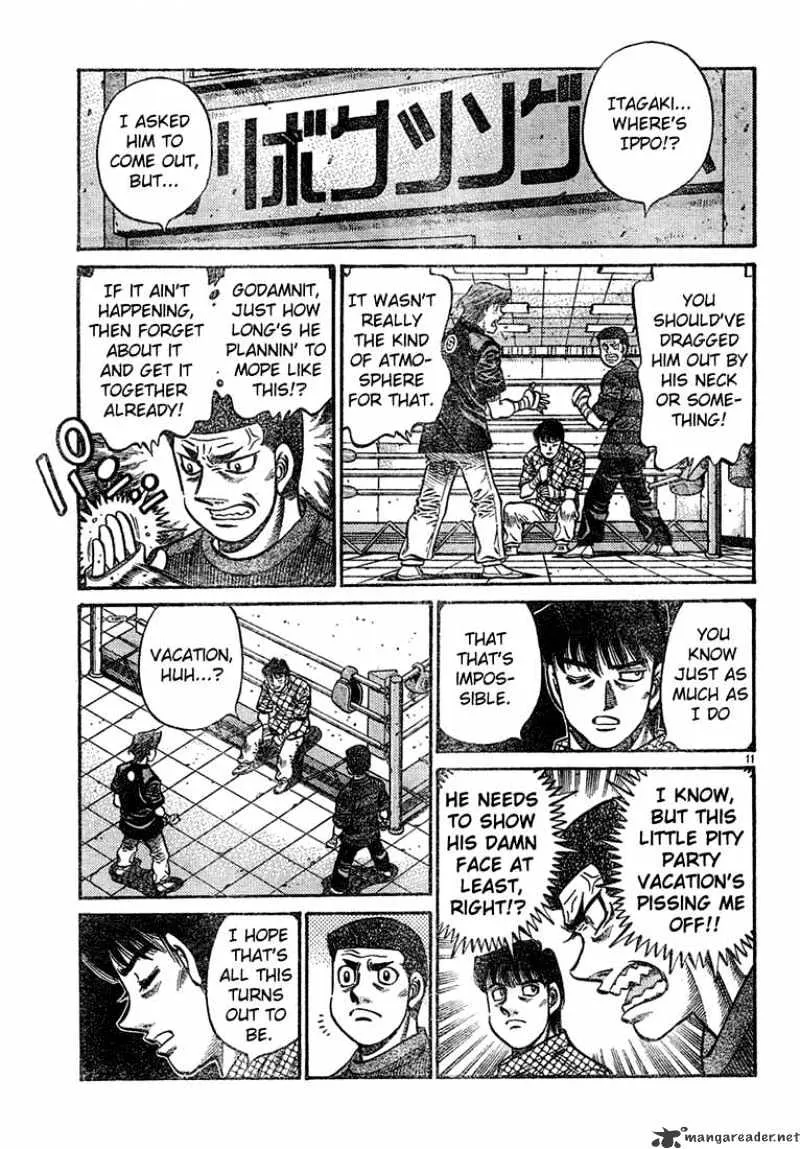 Hajime No Ippo Chapter 724 page 11 - Mangabat