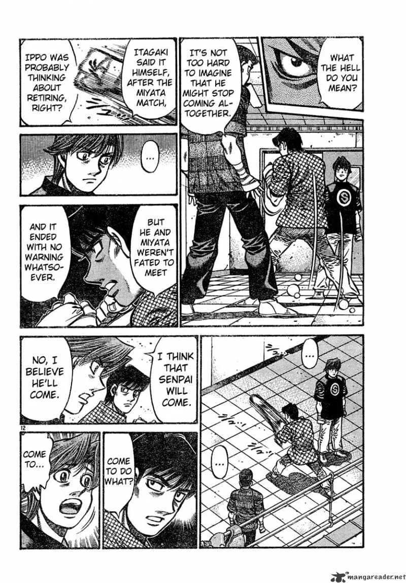 Hajime No Ippo Chapter 724 page 12 - Mangabat