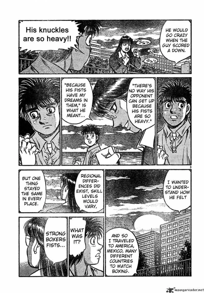 Hajime No Ippo Chapter 725 page 3 - Mangabat