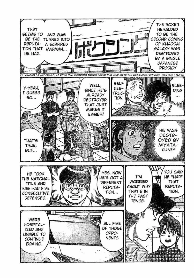 Hajime No Ippo Chapter 727 page 13 - Mangabat