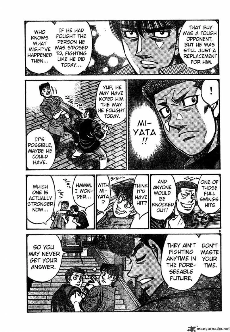 Hajime No Ippo Chapter 741 page 9 - Mangabat