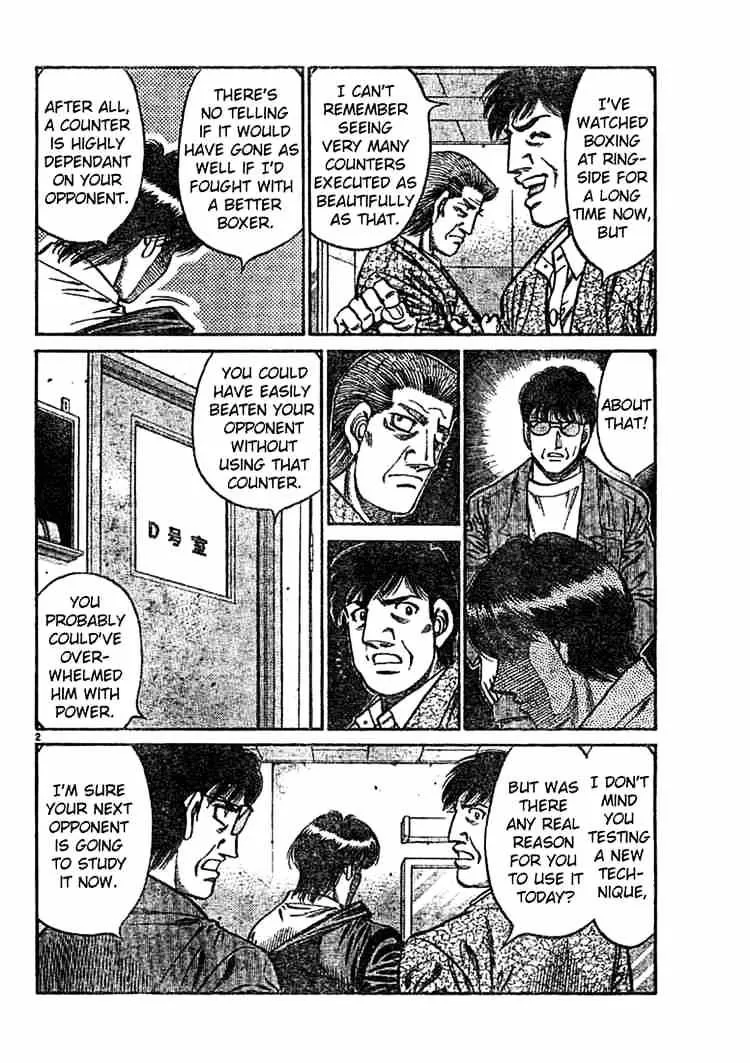 Hajime No Ippo Chapter 750 page 2 - Mangabat