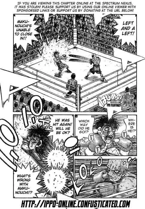 Hajime No Ippo Chapter 785 page 1 - Mangabat