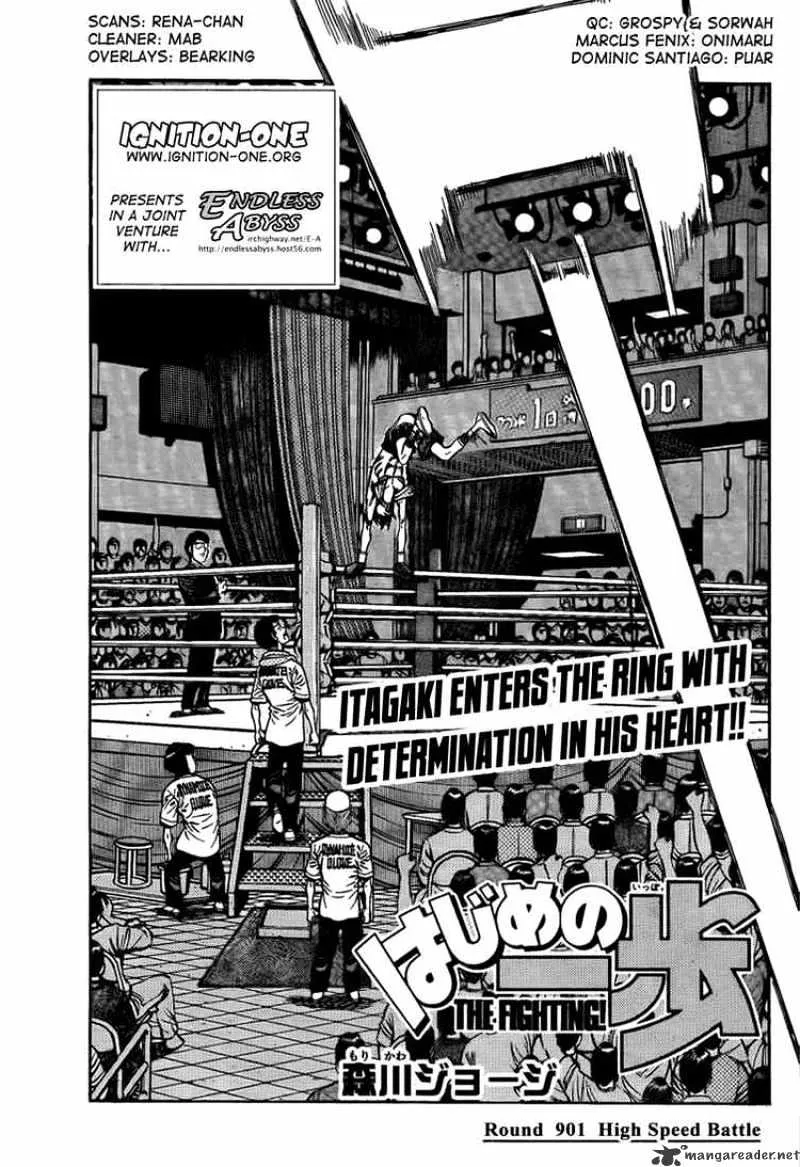 Hajime No Ippo Chapter 901 page 1 - Mangabat