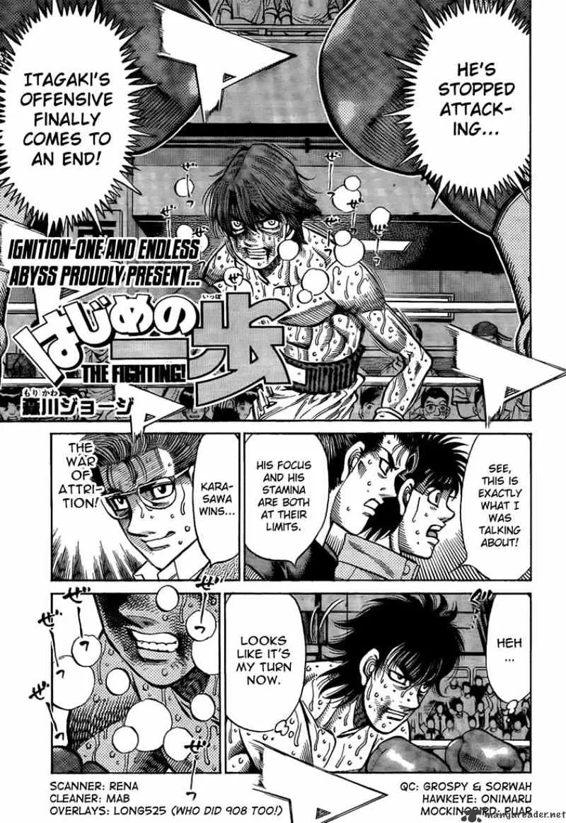 Hajime No Ippo Chapter 910 page 3 - Mangabat