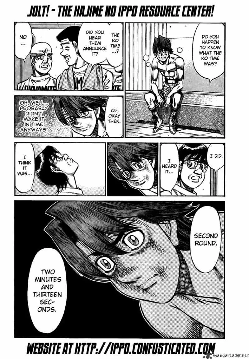 Hajime No Ippo Chapter 911 page 10 - Mangabat