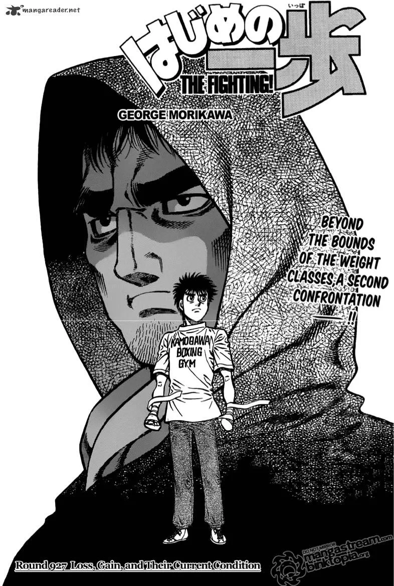 Hajime No Ippo Chapter 927 page 1 - Mangabat