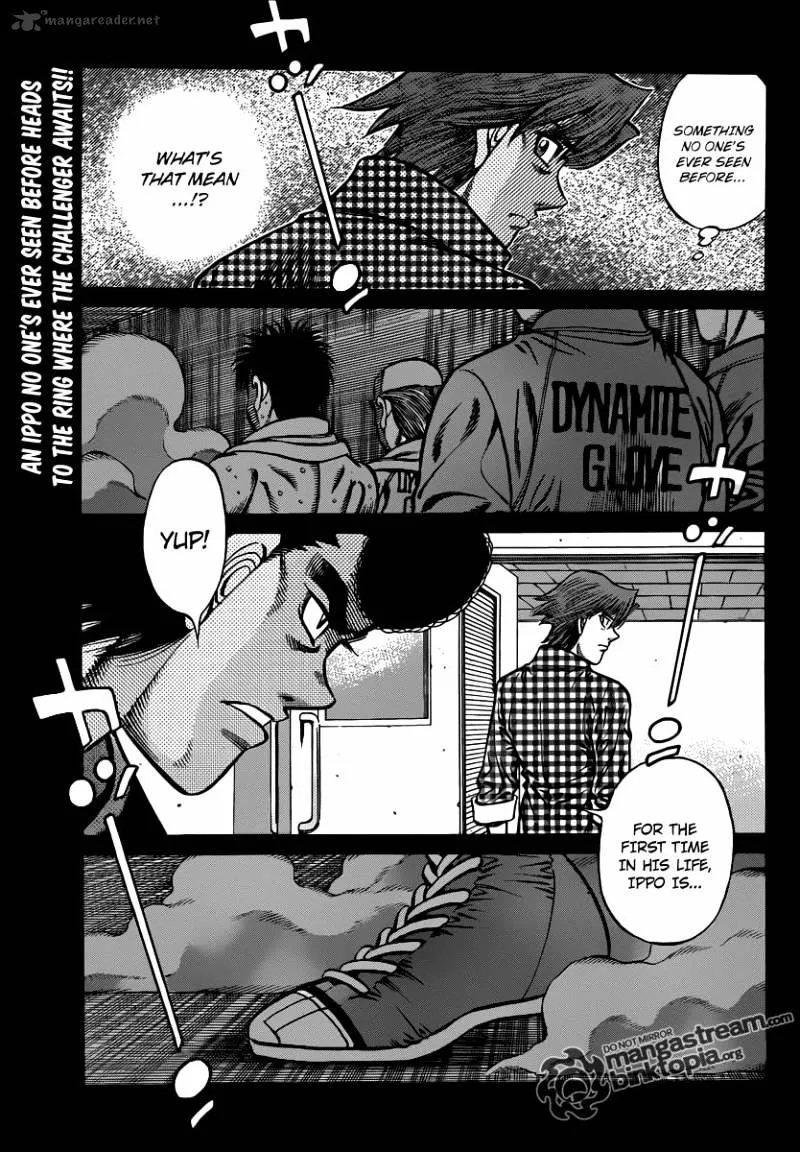 Hajime No Ippo Chapter 932 page 1 - Mangabat