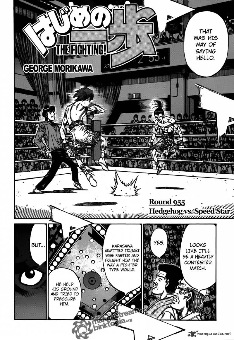 Hajime No Ippo Chapter 955 page 2 - Mangabat