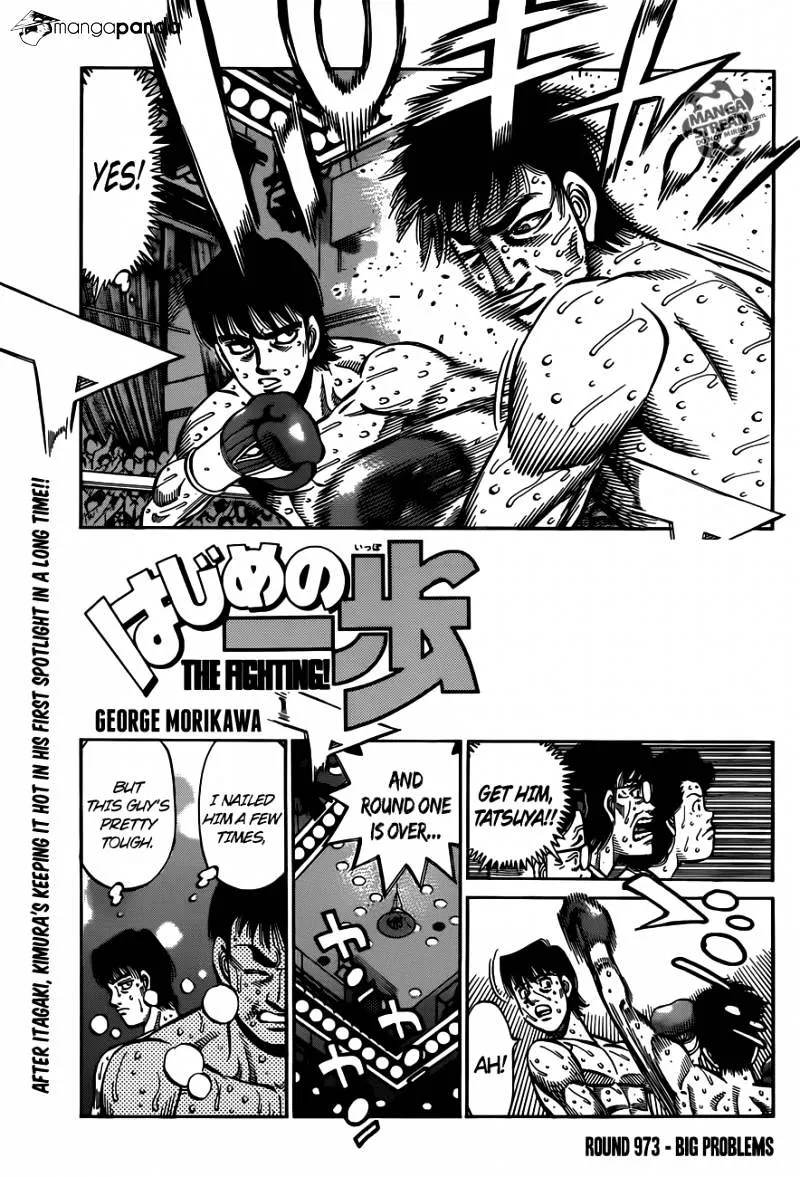 Hajime No Ippo Chapter 973 page 1 - Mangabat