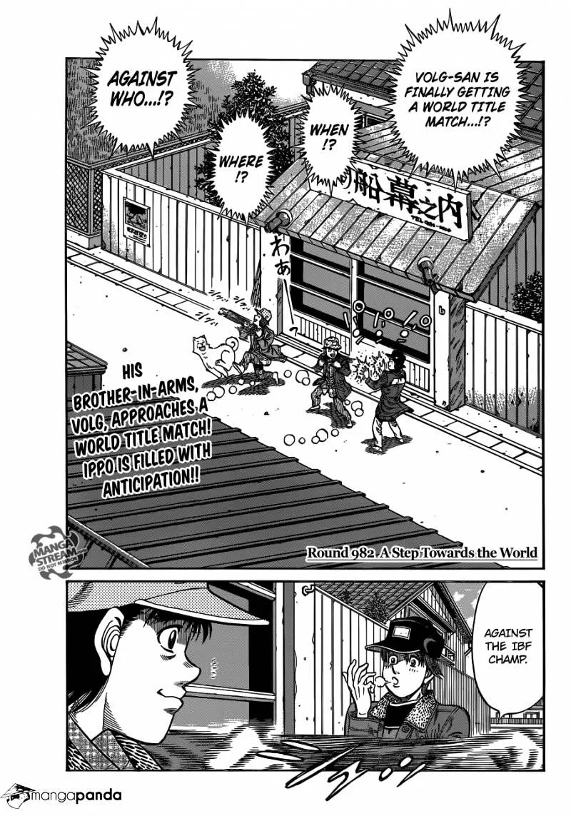 Hajime No Ippo Chapter 982 page 3 - Mangabat