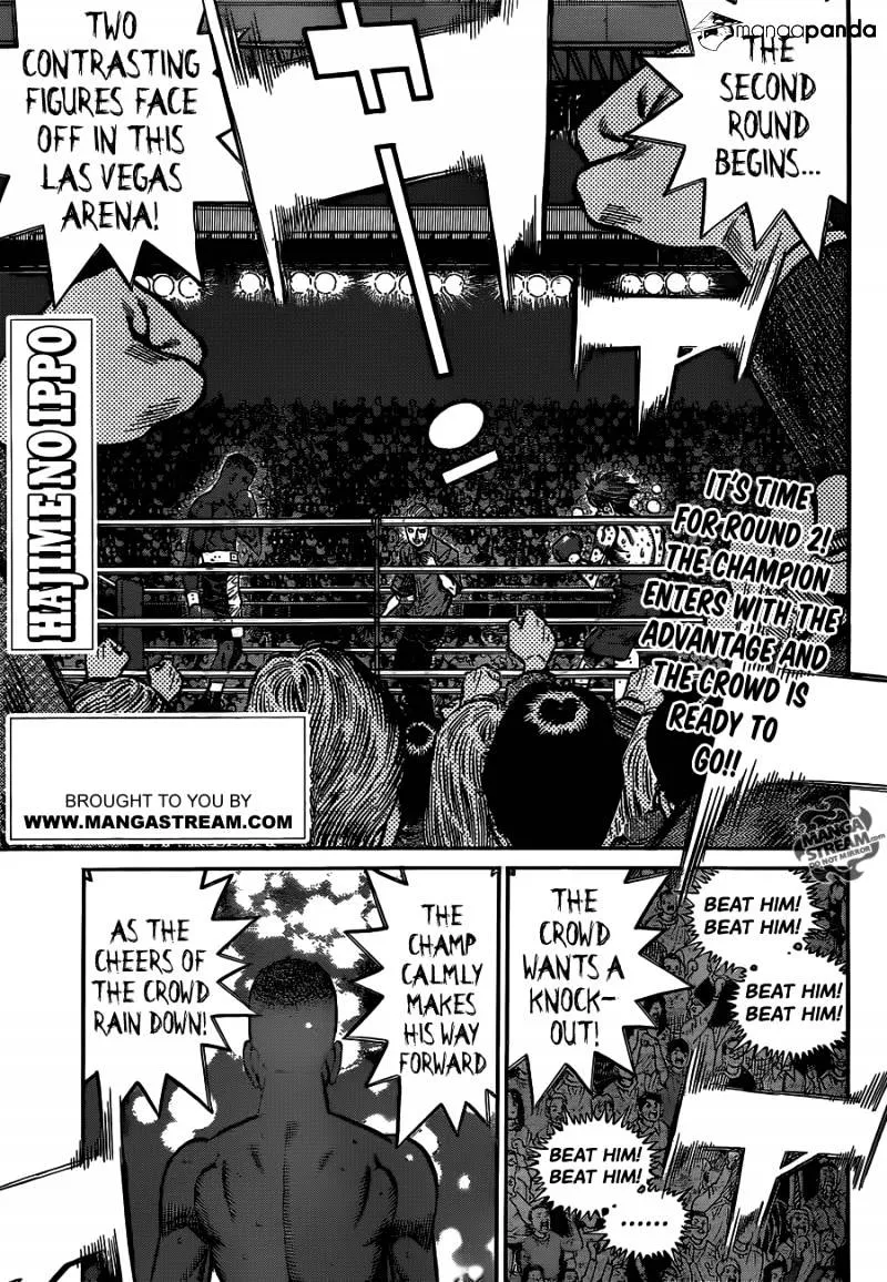 Hajime No Ippo Chapter 991 page 1 - Mangabat