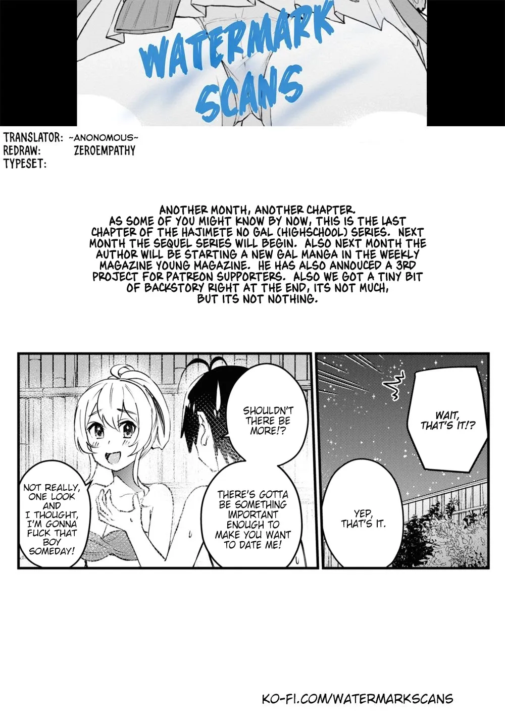 Hajimete No Gal Chapter 126 page 46 - MangaKakalot