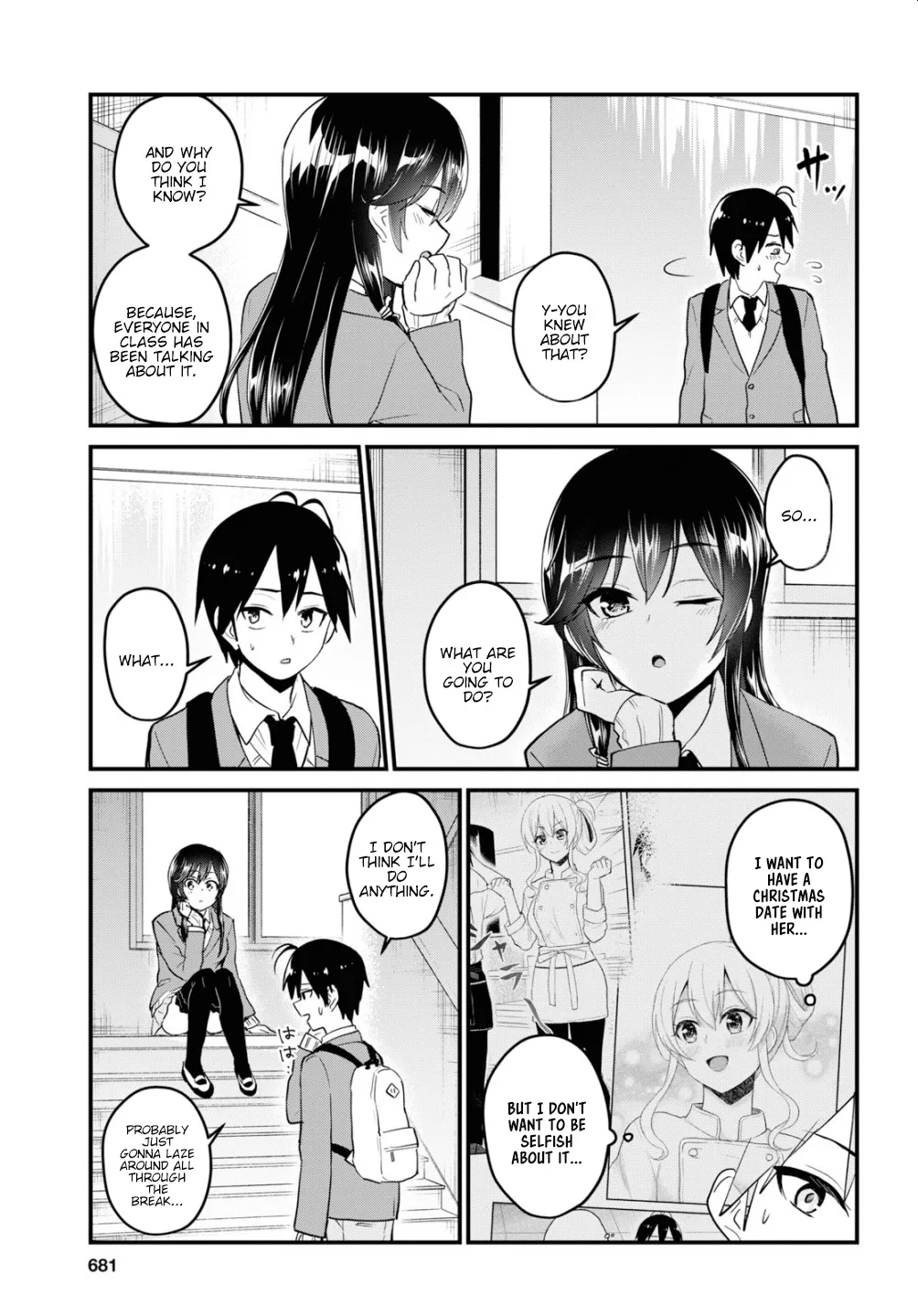 Hajimete No Gal Chapter 92 page 10 - MangaKakalot