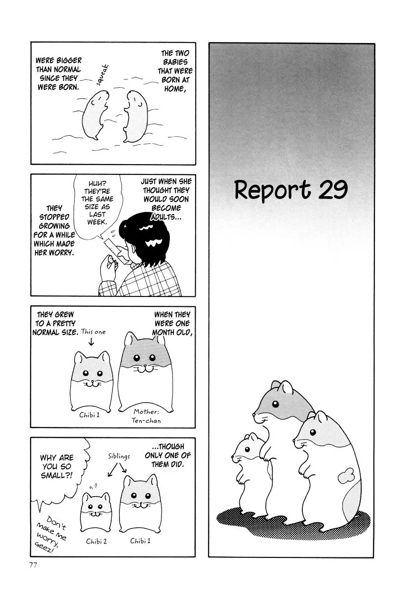 Hamster no Kenkyuu Report Chapter 27 page 1 - MangaKakalot