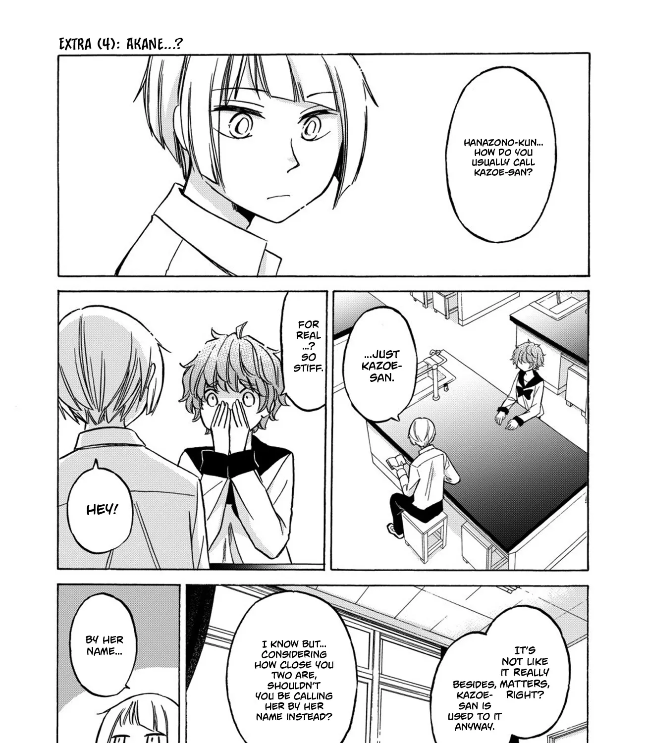 Hanazono-kun to Kazoe-san no Fukakai na Houkago Chapter 30 page 1 - MangaKakalot