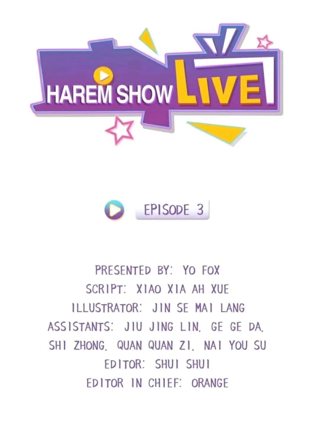 Harem Show Livec Chapter 3 page 1 - MangaKakalot