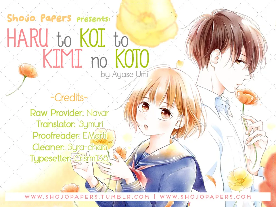 Haru to Koi to Kimi no Koto Chapter 18 page 1 - MangaKakalot