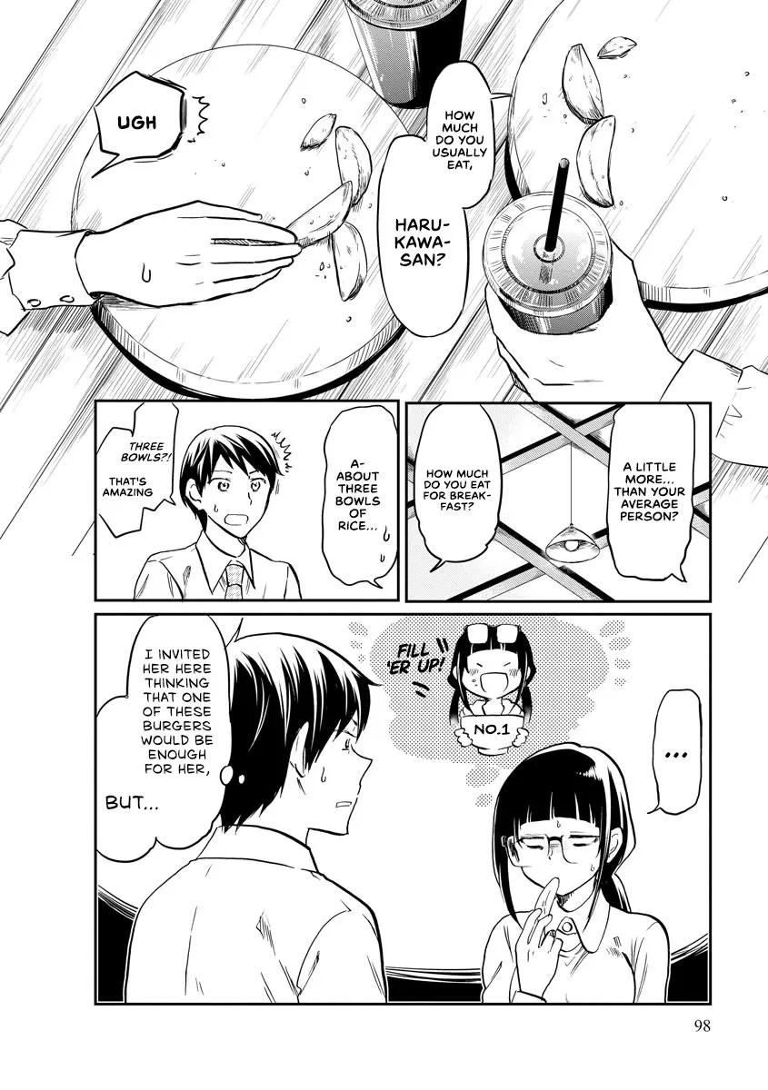 Harukawa-san is Hungry Today Too. Chapter 9 page 8 - MangaKakalot