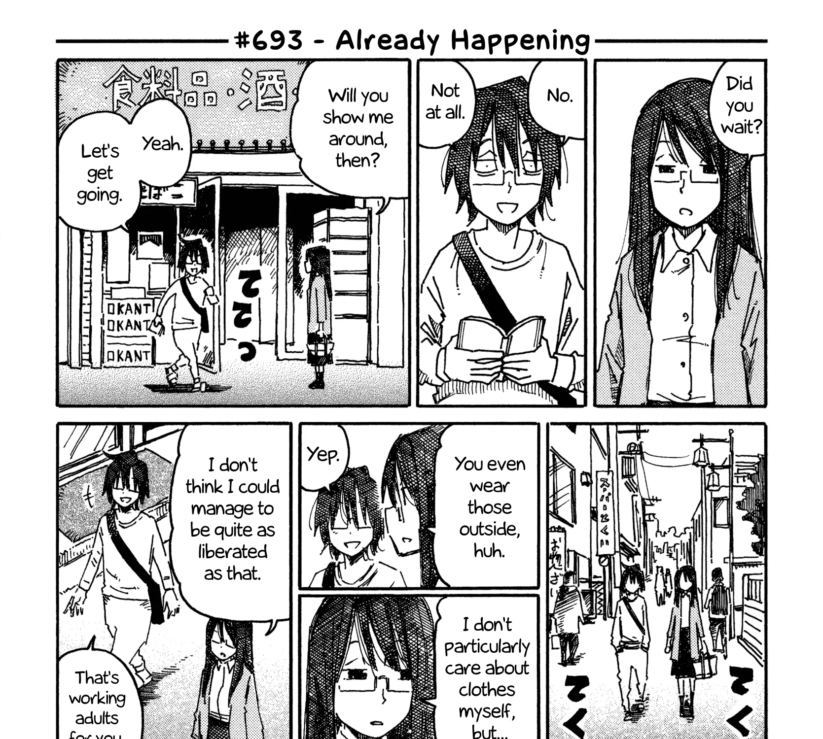 Hatarakanai Futari Chapter 693 page 1 - MangaKakalot