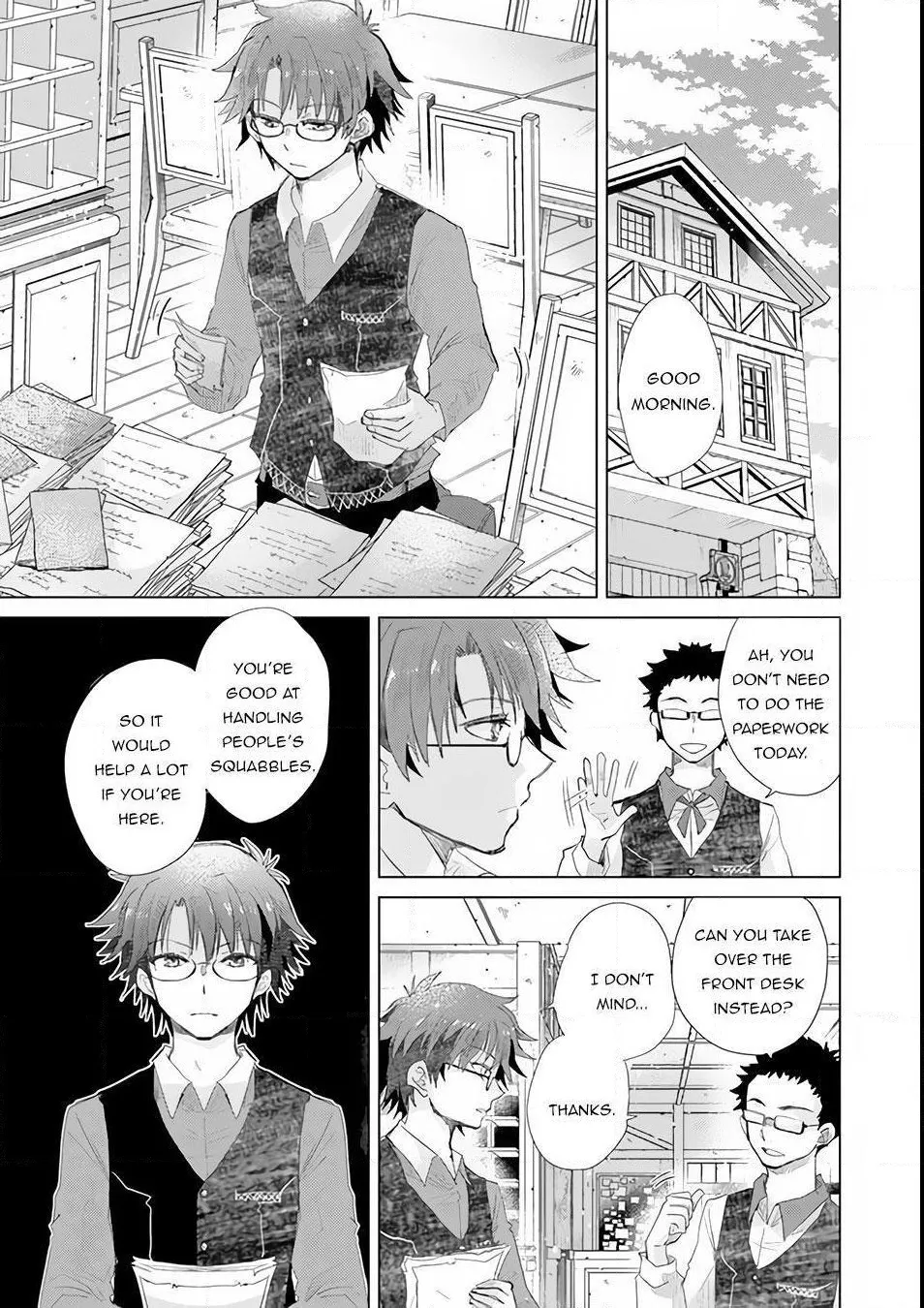 Hazure Skill "Kage ga Usui" o Motsu Guild Shokuin ga, Jitsuwa Densetsu no Ansatsusha - Page 1