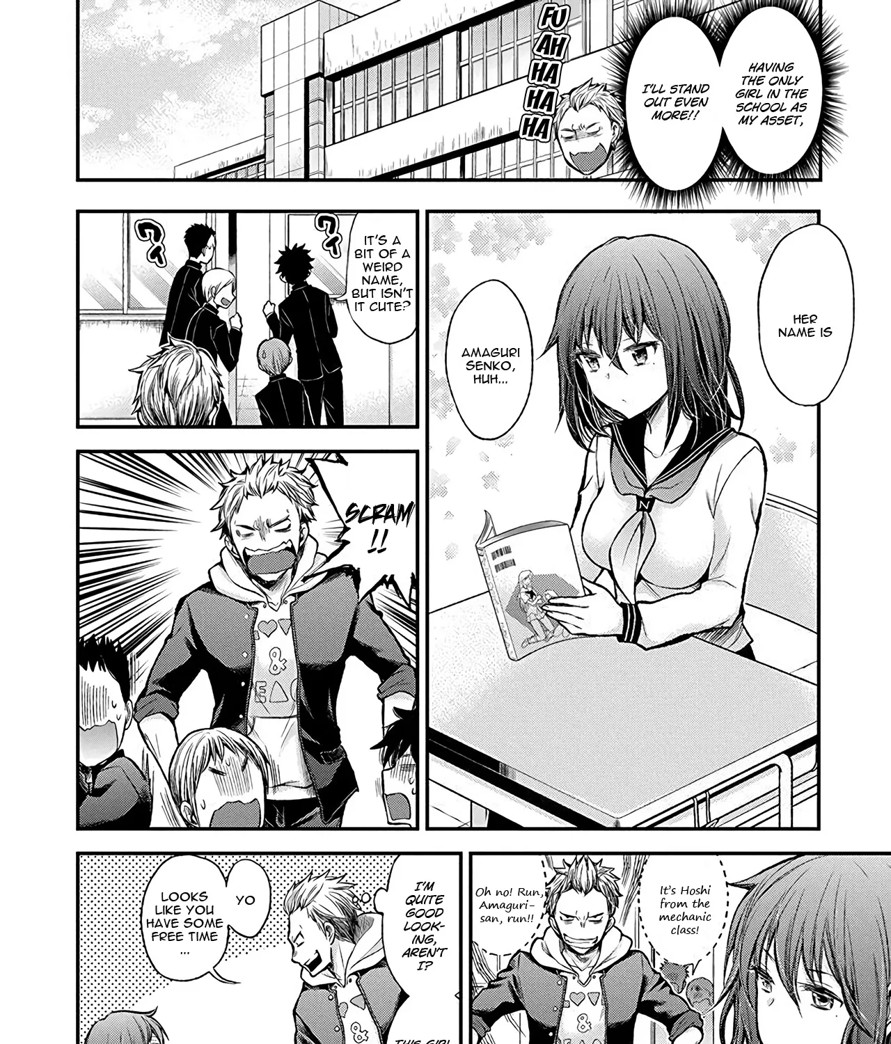 Henjo - Hen na Jyoshi Kousei Amaguri Senko Chapter 38.5 page 9 - MangaNato