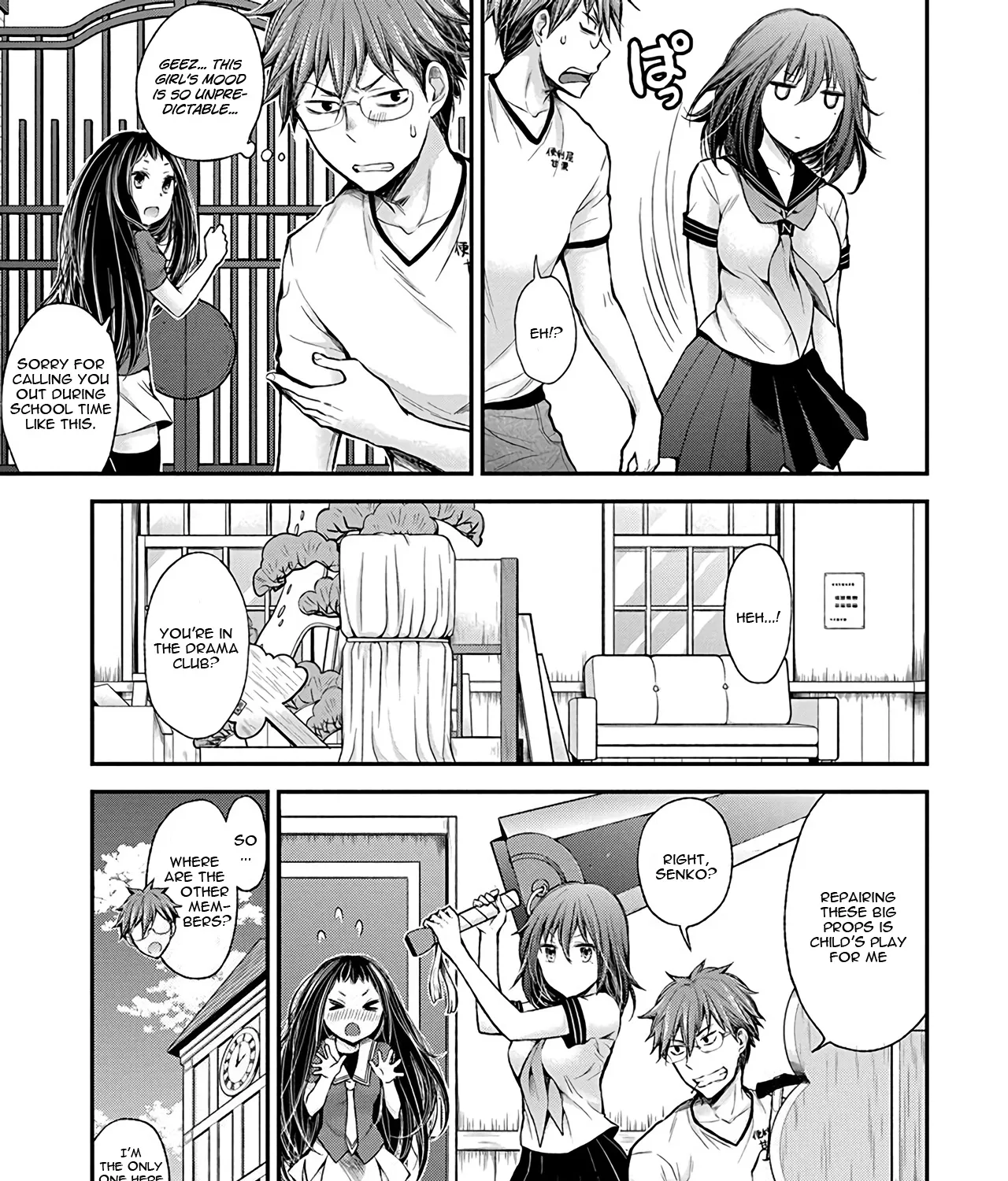 Henjo - Hen na Jyoshi Kousei Amaguri Senko Chapter 38 page 13 - MangaNato