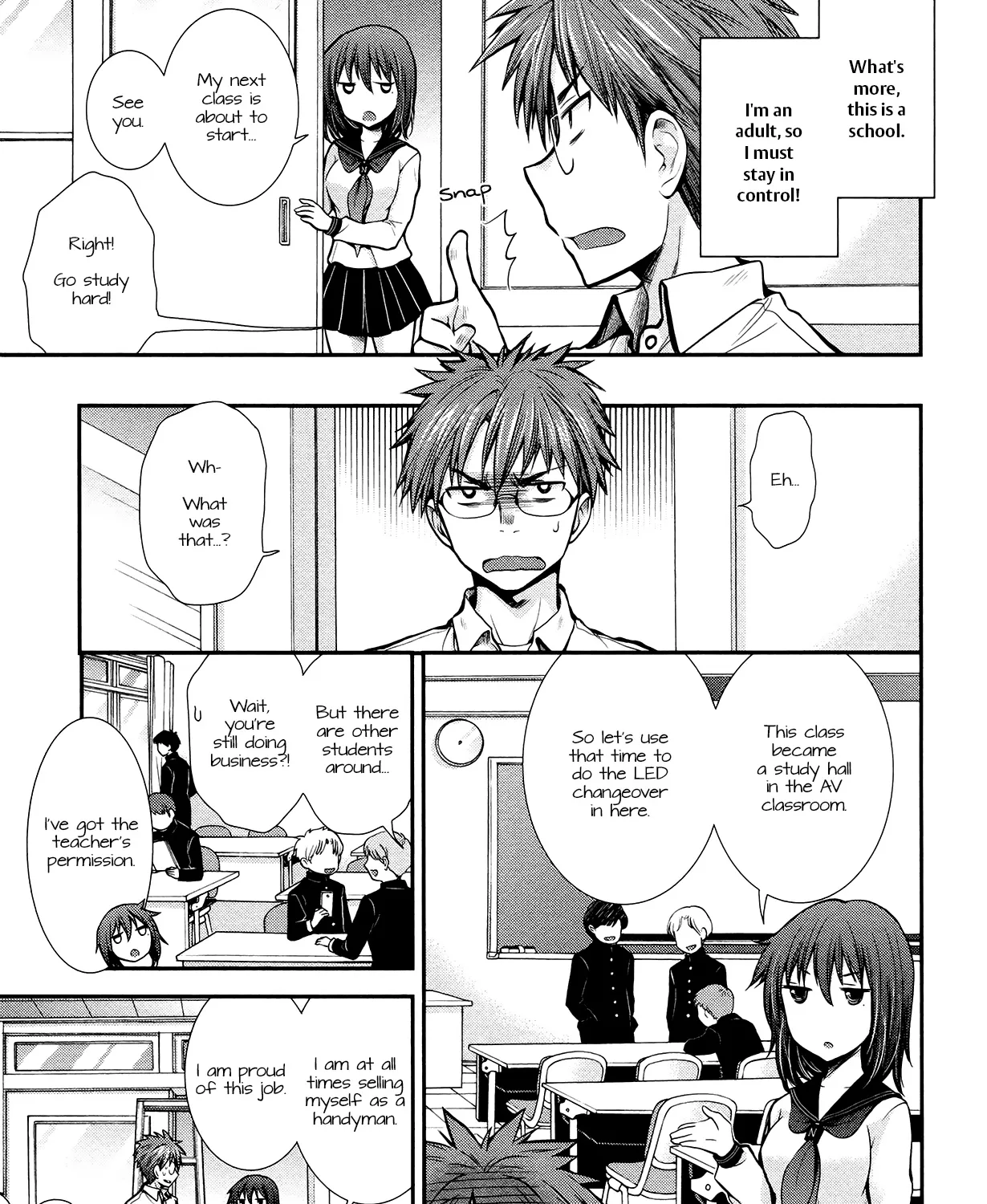 Henjo - Hen na Jyoshi Kousei Amaguri Senko Chapter 6 page 19 - MangaNato