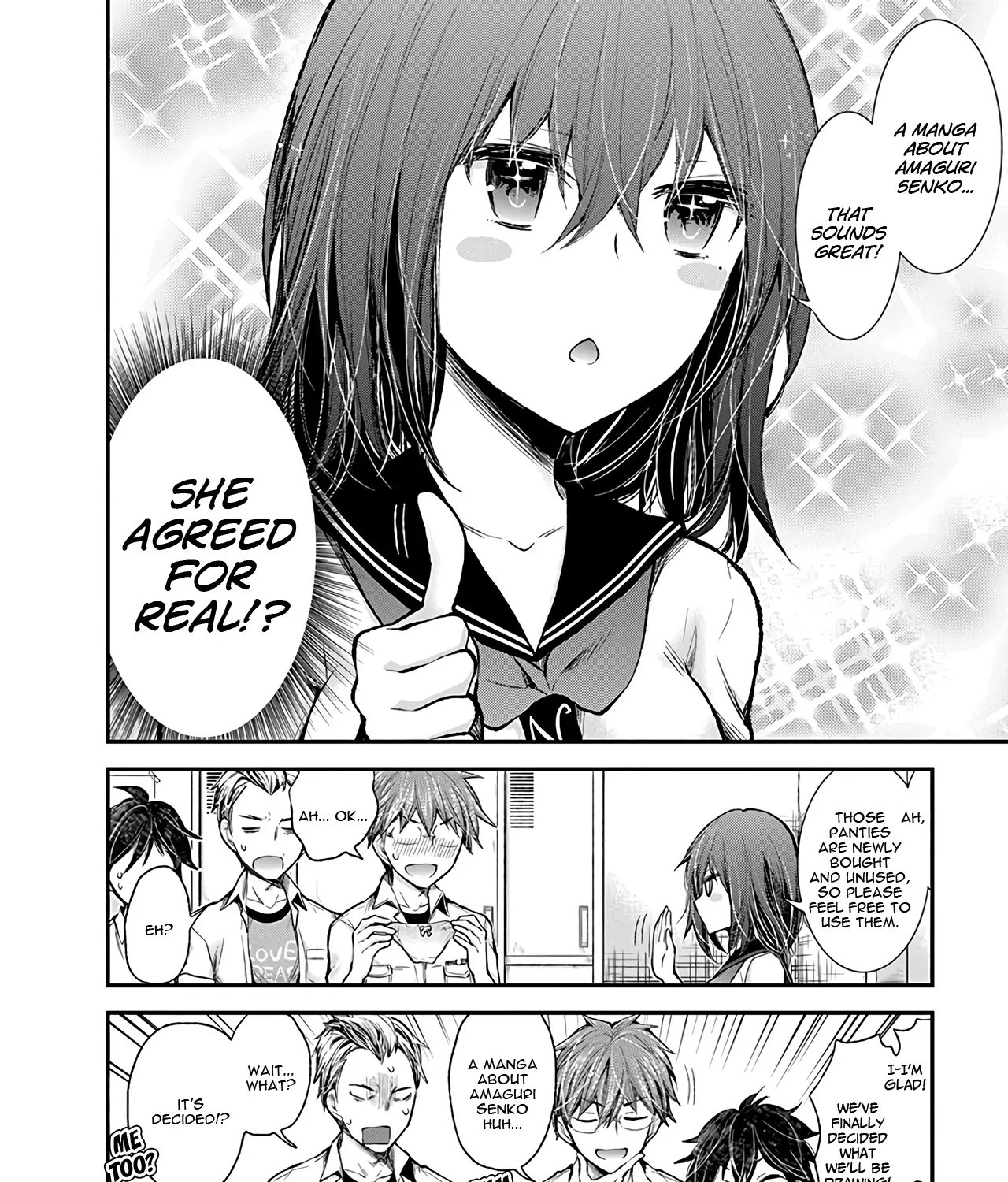 Henjo - Hen na Jyoshi Kousei Amaguri Senko Chapter 75 page 41 - MangaNato