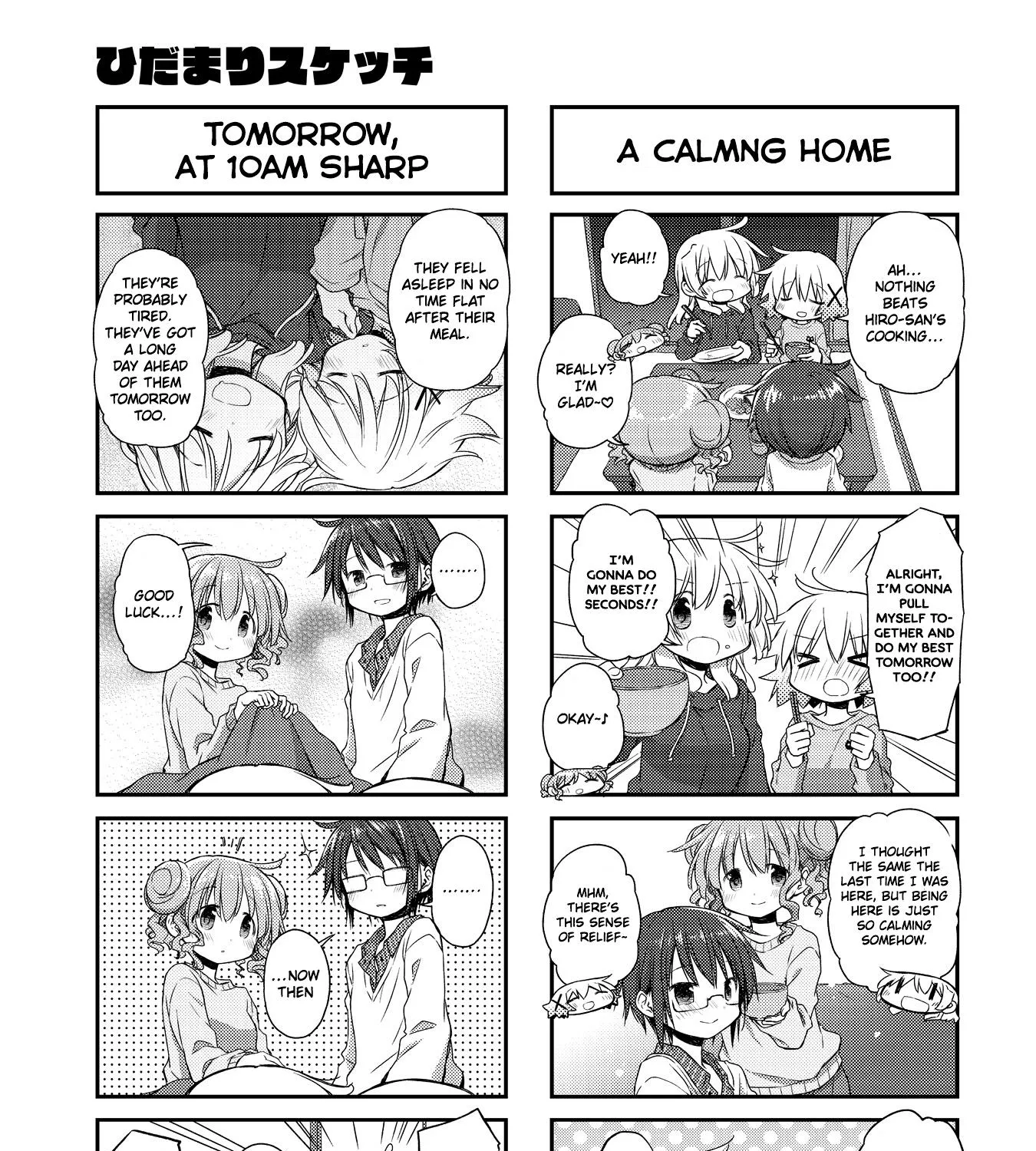 Hidamari Sketch Chapter 158 page 9 - MangaNato