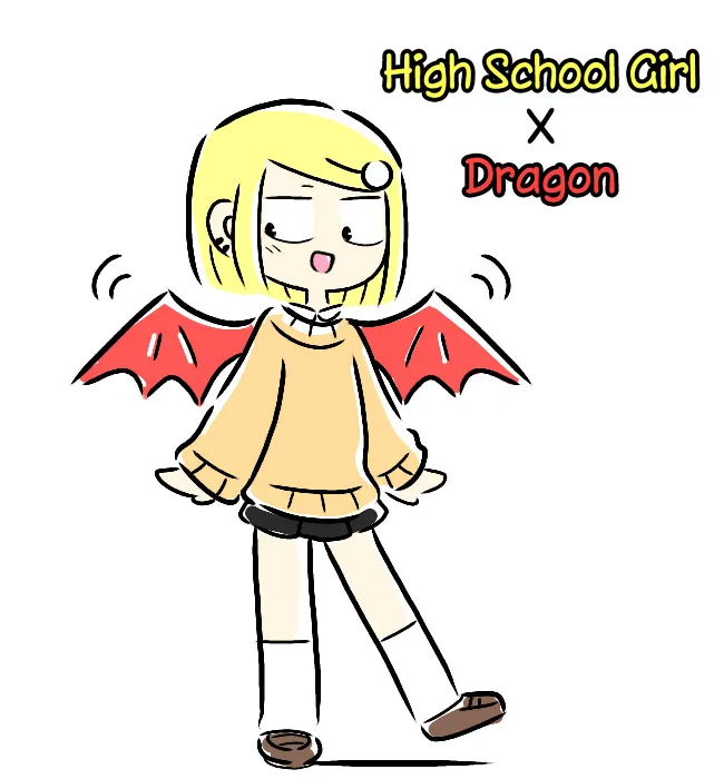 High School Girl X Dragon Chapter 4 page 1 - MangaKakalot