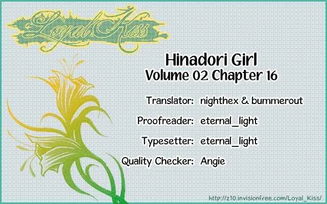 Hinadori Girl Chapter 16 page 1 - MangaKakalot