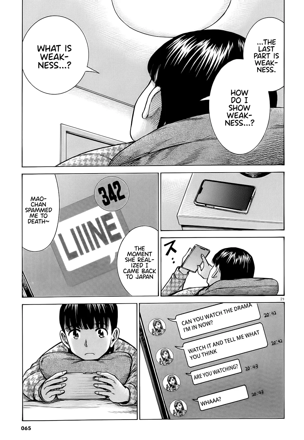 Hinamatsuri Chapter 93 page 21 - MangaNato