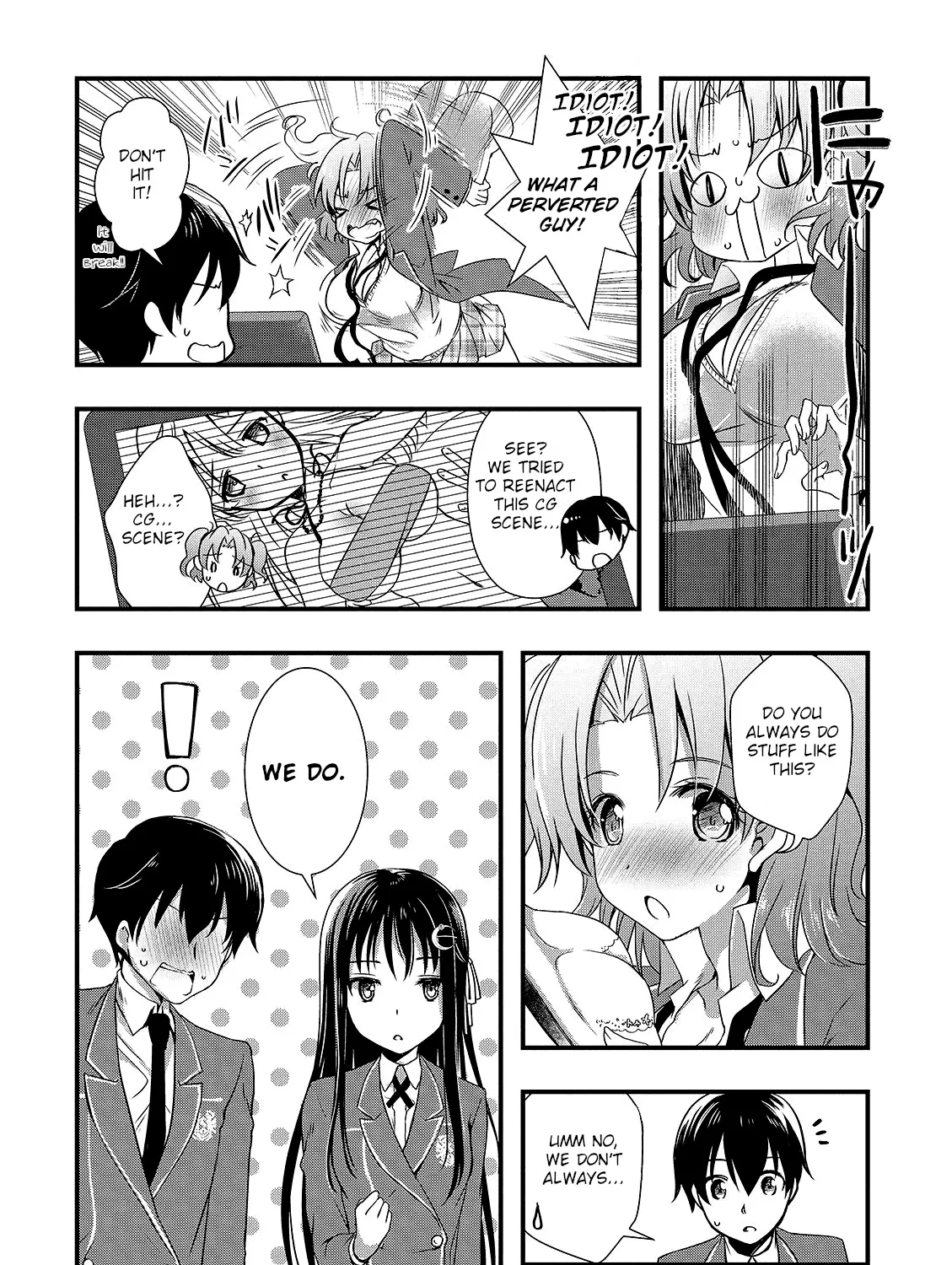 Hiota no Kanojo ga Ore no Motteru Eroge ni Kyoumi Shinshin Nanda ga...... Chapter 14 page 33 - MangaNato