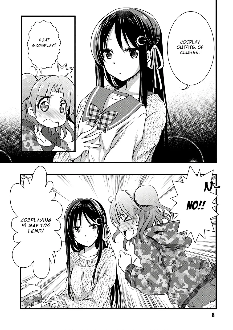 Hiota no Kanojo ga Ore no Motteru Eroge ni Kyoumi Shinshin Nanda ga...... Chapter 18 page 9 - MangaNato