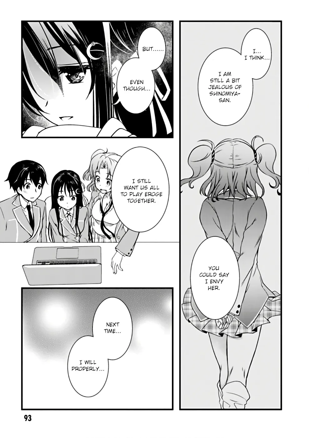 Hiota no Kanojo ga Ore no Motteru Eroge ni Kyoumi Shinshin Nanda ga...... Chapter 21 page 13 - MangaNato