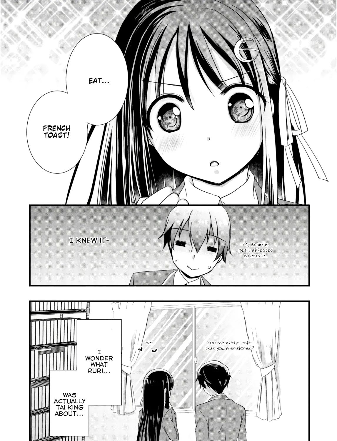 Hiota no Kanojo ga Ore no Motteru Eroge ni Kyoumi Shinshin Nanda ga...... Chapter 23 page 61 - MangaNato