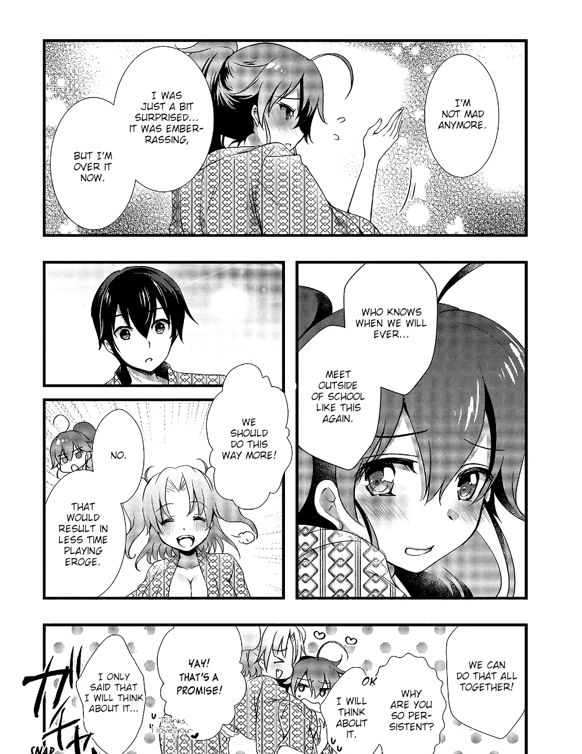 Hiota no Kanojo ga Ore no Motteru Eroge ni Kyoumi Shinshin Nanda ga...... Chapter 28 page 27 - MangaNato