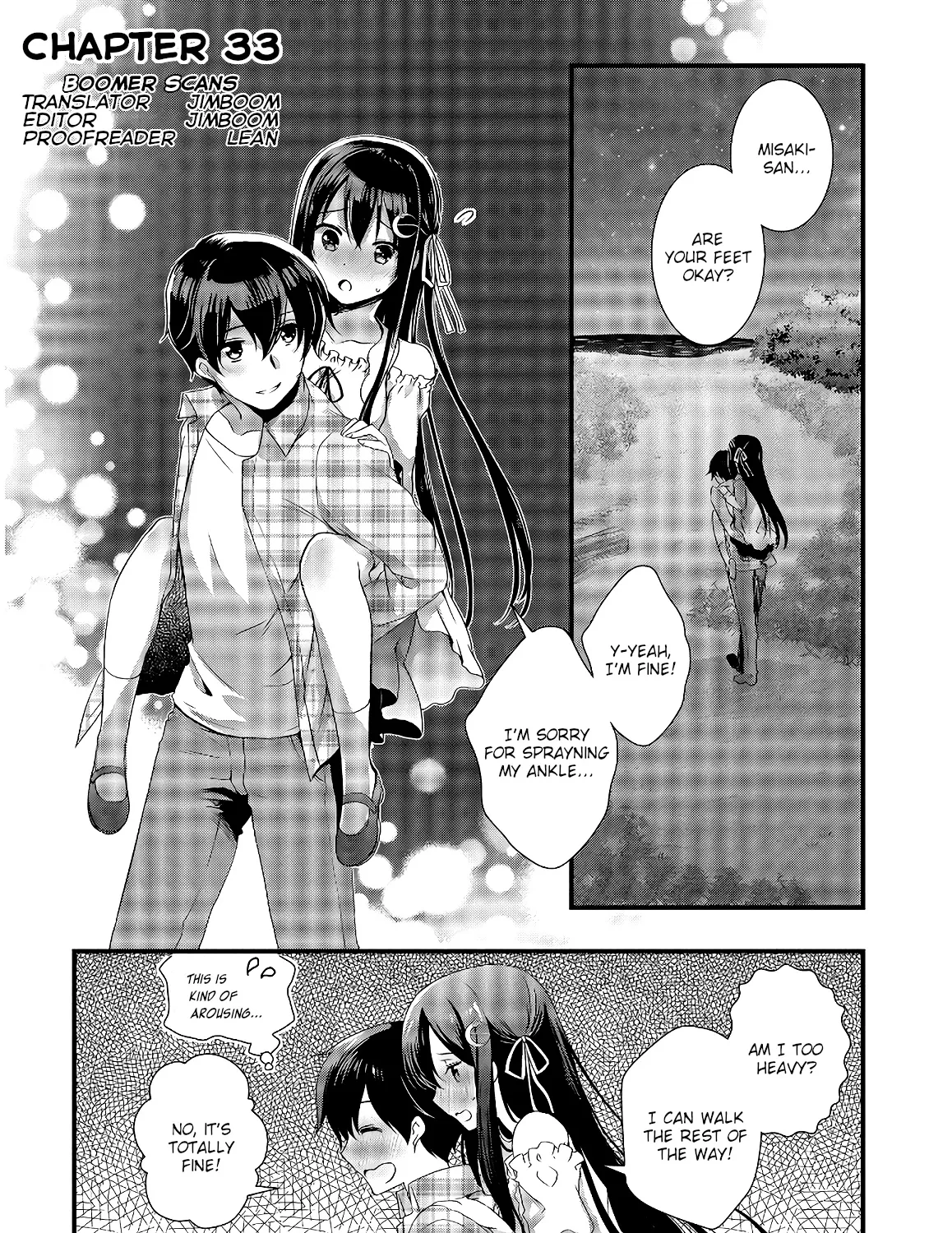 Hiota no Kanojo ga Ore no Motteru Eroge ni Kyoumi Shinshin Nanda ga...... Chapter 33 page 1 - MangaNato